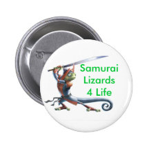 viral_samurai, Samurai Lizards 4 Life Button