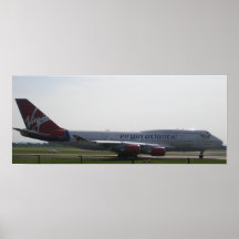 Virgin 747/Jumbo Poster