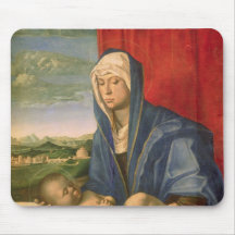Virgin and Child 3 Mouse Pad