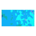 Virgin Blue Photo Greeting Card