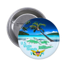 VIRGIN ISLANDS PINBACK BUTTON