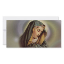 Virgin Mary 2 Photo Card