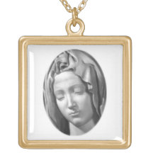 VIRGIN MARY CUSTOM NECKLACE