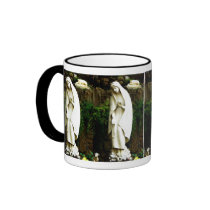 Virgin Mary Garden Statue Cup Mugs