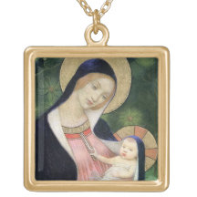 VIRGIN MARY PERSONALIZED NECKLACE