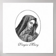 Virgin Mary Print