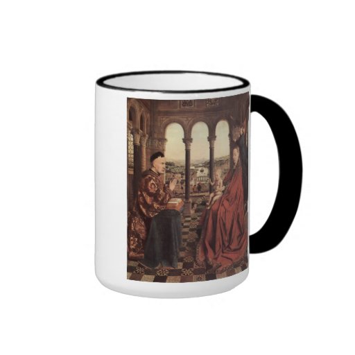 'Virgin of the Chancellor Rolin' Coffee Mug