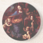 Virgin of the Rocks by Leonardo da Vinci Coaster