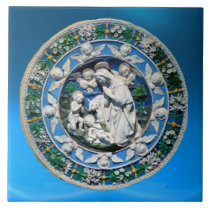 VIRGIN WITH CHILD AND ANGELS tiles