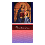 VIRGIN WITH CHILD AND SAINTS 2 PERSONALIZED PHOTO CARD