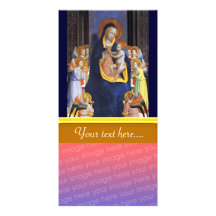 VIRGIN WITH CHILD AND SAINTS PHOTO CARDS