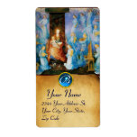 VIRGIN WITH CHILD -CONCERT OF ANGELS MONOGRAM PERSONALIZED SHIPPING LABELS