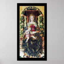 VIRGIN WITH CHILD particular Print