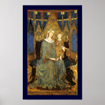VIRGIN WITH CHILD POSTER