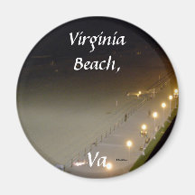 Virginia Beach Refrigerator Magnet