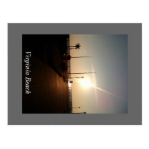Virginia Beach Sunrise Post Card