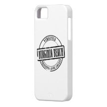 Virginia Beach Title iPhone 5 Cover