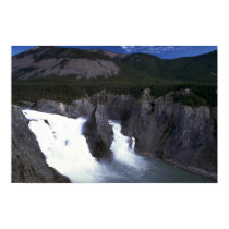 Virginia Falls on the Nahanni River, NWT, Canada posters
