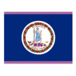 Virginia Flag Post Cards
