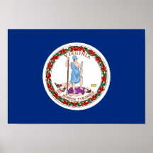 Virginia Flag Posters