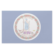 Virginia Flag Stationery Design