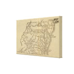 Virginia, Maryland, Delaware Stretched Canvas Print