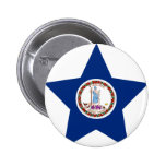 Virginia Star Pinback Button