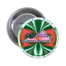 Virginia State Geoswag Swags Geocaching Gifts Pin