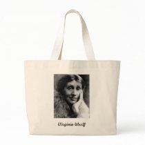 Virginia Woolf Portrait Tote Bags