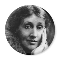 Virginia Woolf Portrait Fridge Magnets