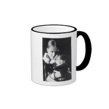 Virginia Woolf, with her mother Julia, 1884 Mug