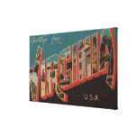 VirginiaLarge Letter ScenesVirginia 2 Stretched Canvas Prints