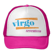 Virgo Aqua Trucker Hat