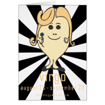 Virgo Birthday Card