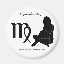 Virgo Constellation/Zodiac Magnet