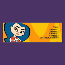 Virgo Profile Card business cards
