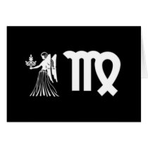 Virgo With Symbol Card