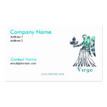 Virgo Zodiac Business Card business cards