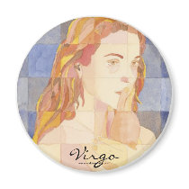 Virgo Zodiac Fridge Magnets
