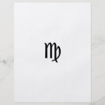 Virgo - Zodiac Sign Custom Flyer