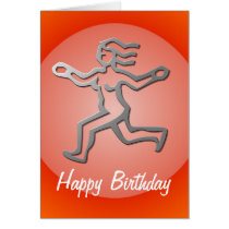 Virgo Zodiac Star Sign Silver on Orange Birthday