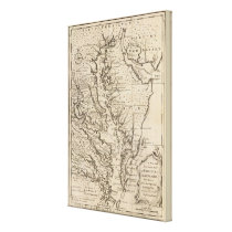 Virigina and Maryland Gallery Wrapped Canvas