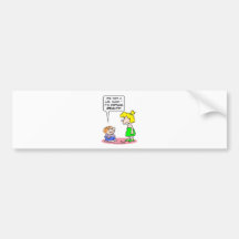 virtual reality lying boy bumper stickers