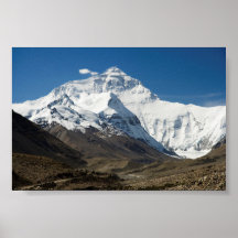 Visage de nord du mont Everest Posters