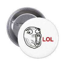 Visage de rage de LOL Pin's