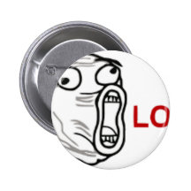 Visage de rage de LOL Pin's Avec Agrafe