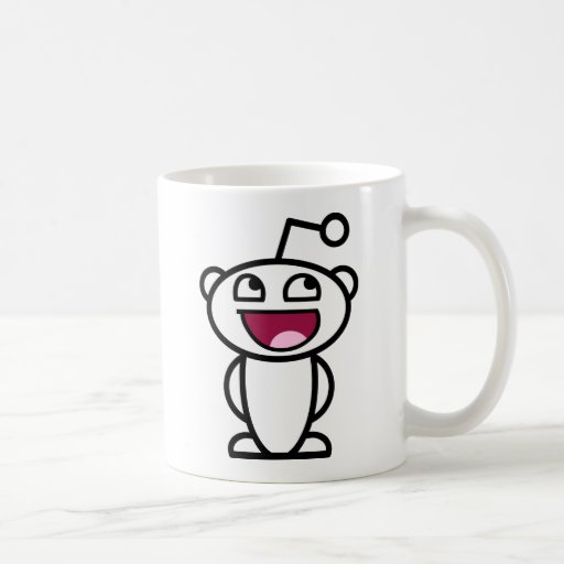 Visage impressionnant de Reddit Tasses À Café
