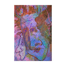 VISAGES 060911 IMPRESSION SUR TOILE