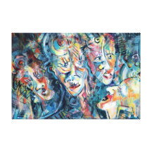 VISAGES 25 TOILES TENDUES