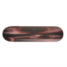 Visages de planche à roulettes de terreur